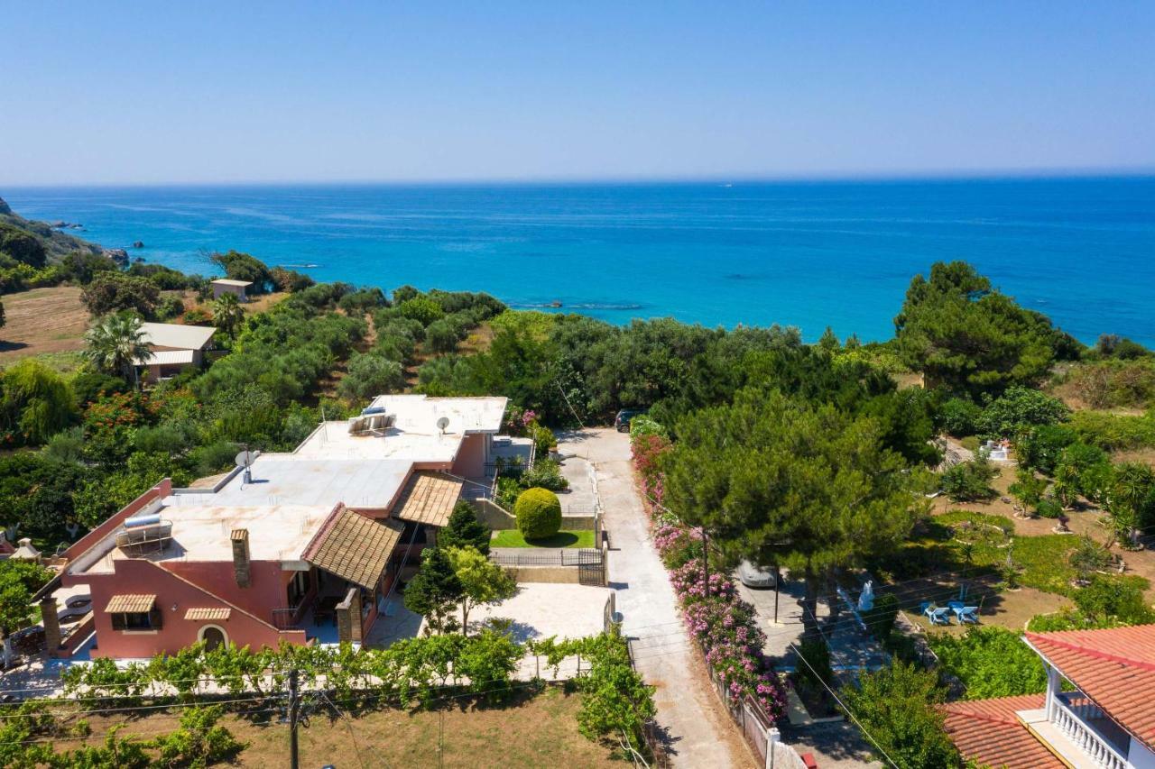 Terra Corfu Chalikounas Cottage Paramonas  ภายนอก รูปภาพ