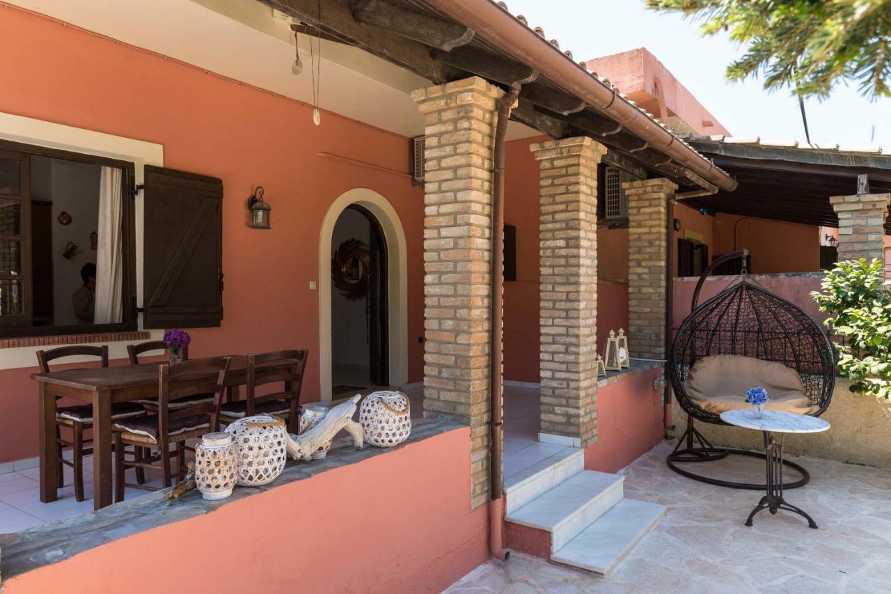 Terra Corfu Chalikounas Cottage Paramonas  ภายนอก รูปภาพ